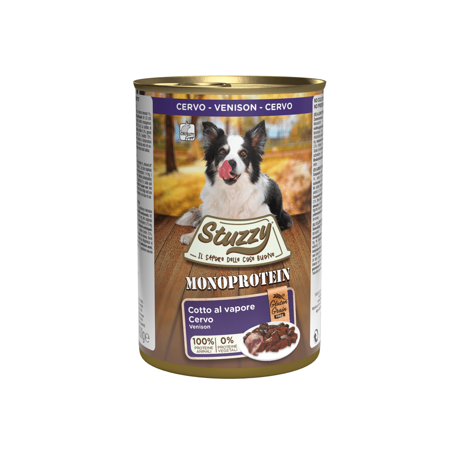 Stuzzy Hond Monoprotein hert 400gr