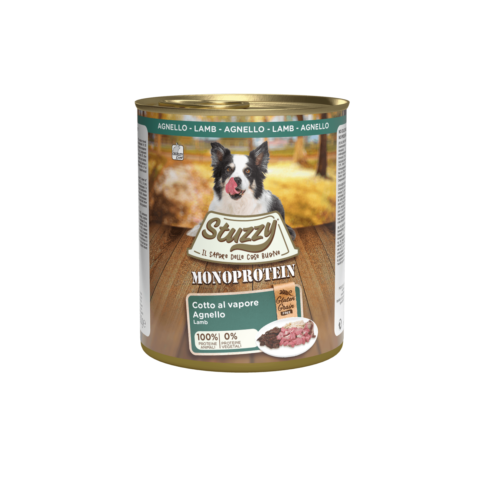 Stuzzy Hond Monoprotein lam 800gr