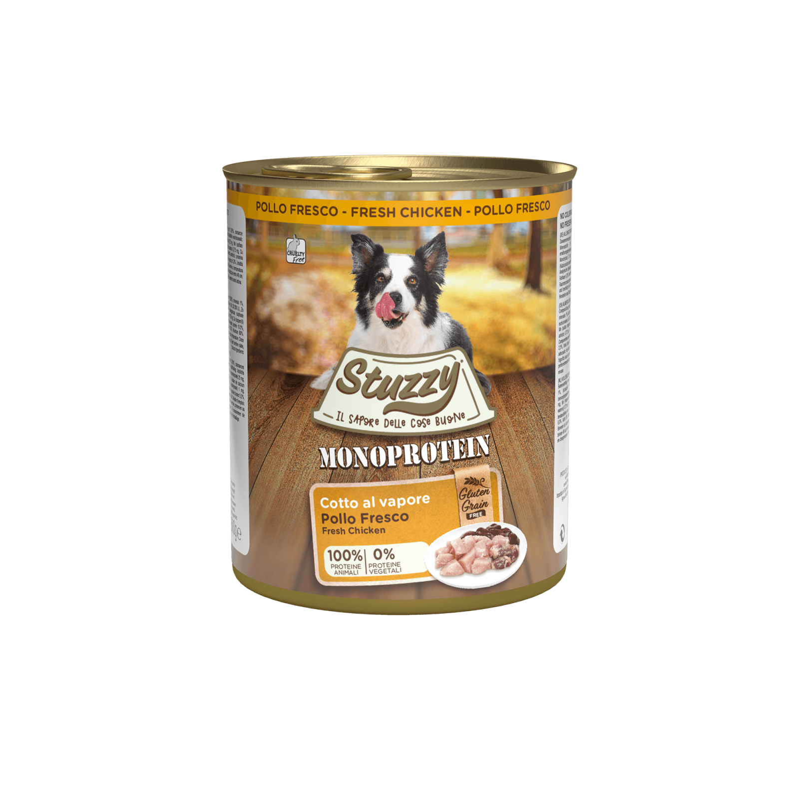 Stuzzy Hond Monoprotein kip 800gr
