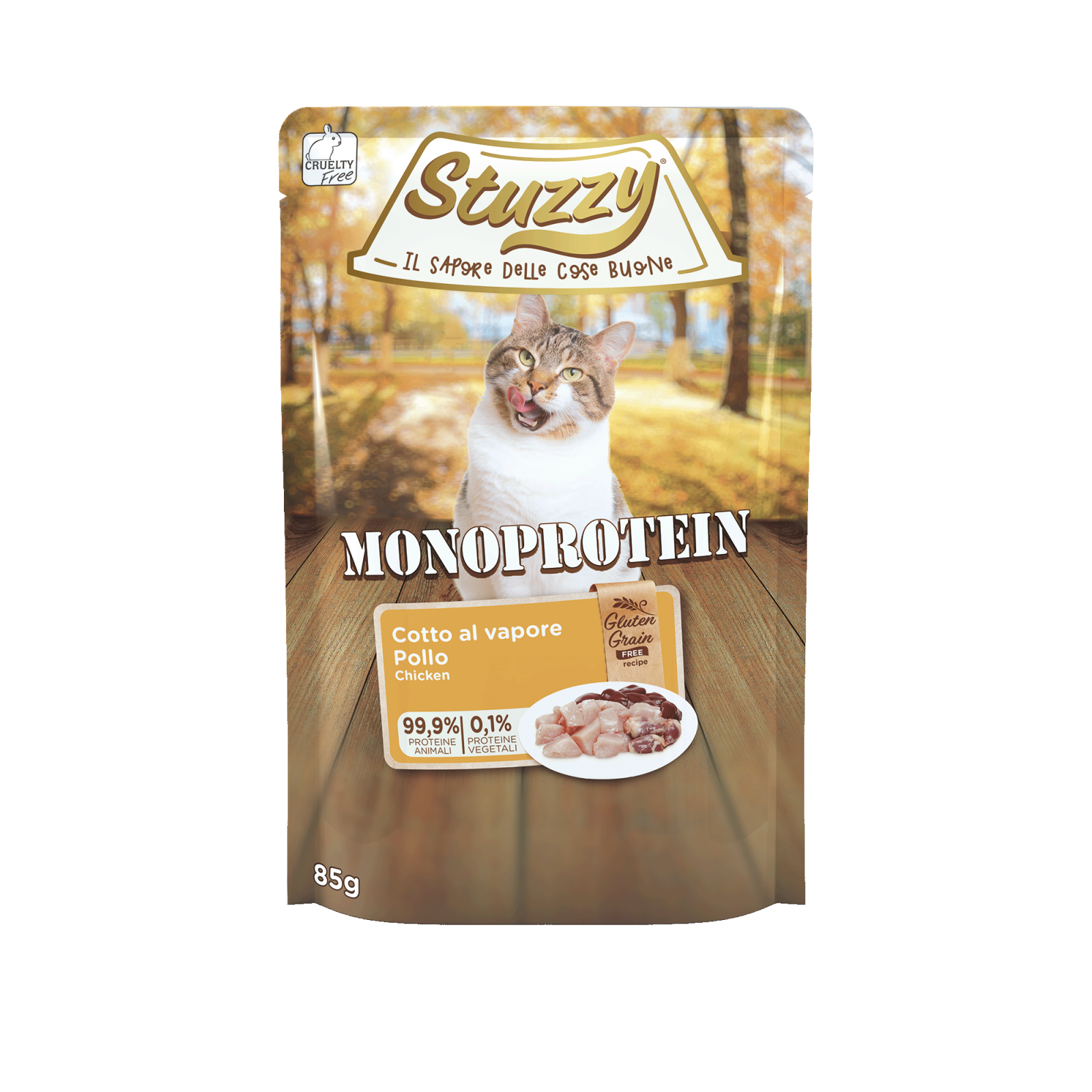 Stuzzy Kat Monoprotein kip 85gr