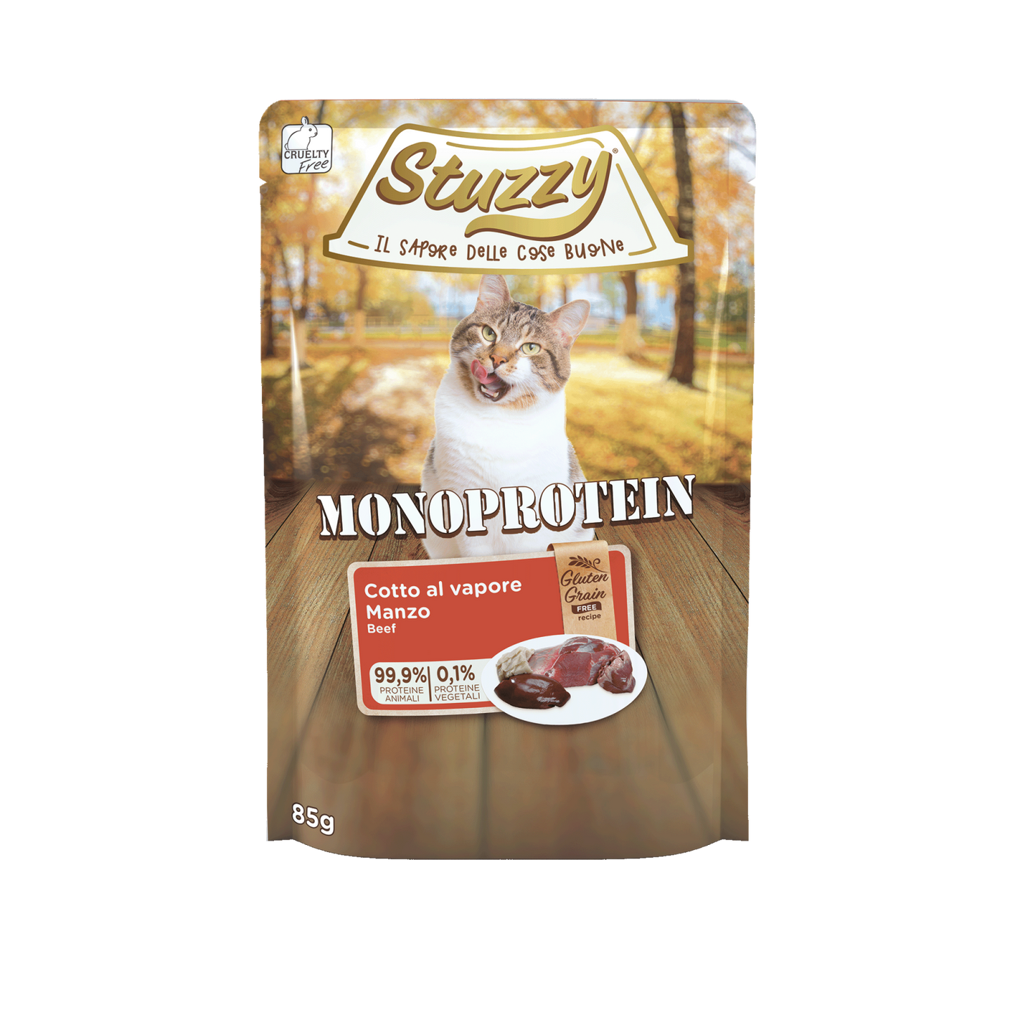 Stuzzy Kat Monoprotein rund 85gr