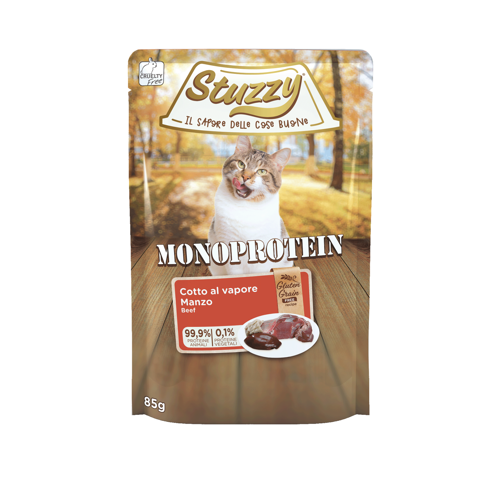 Stuzzy Kat Monoprotein rund 85gr