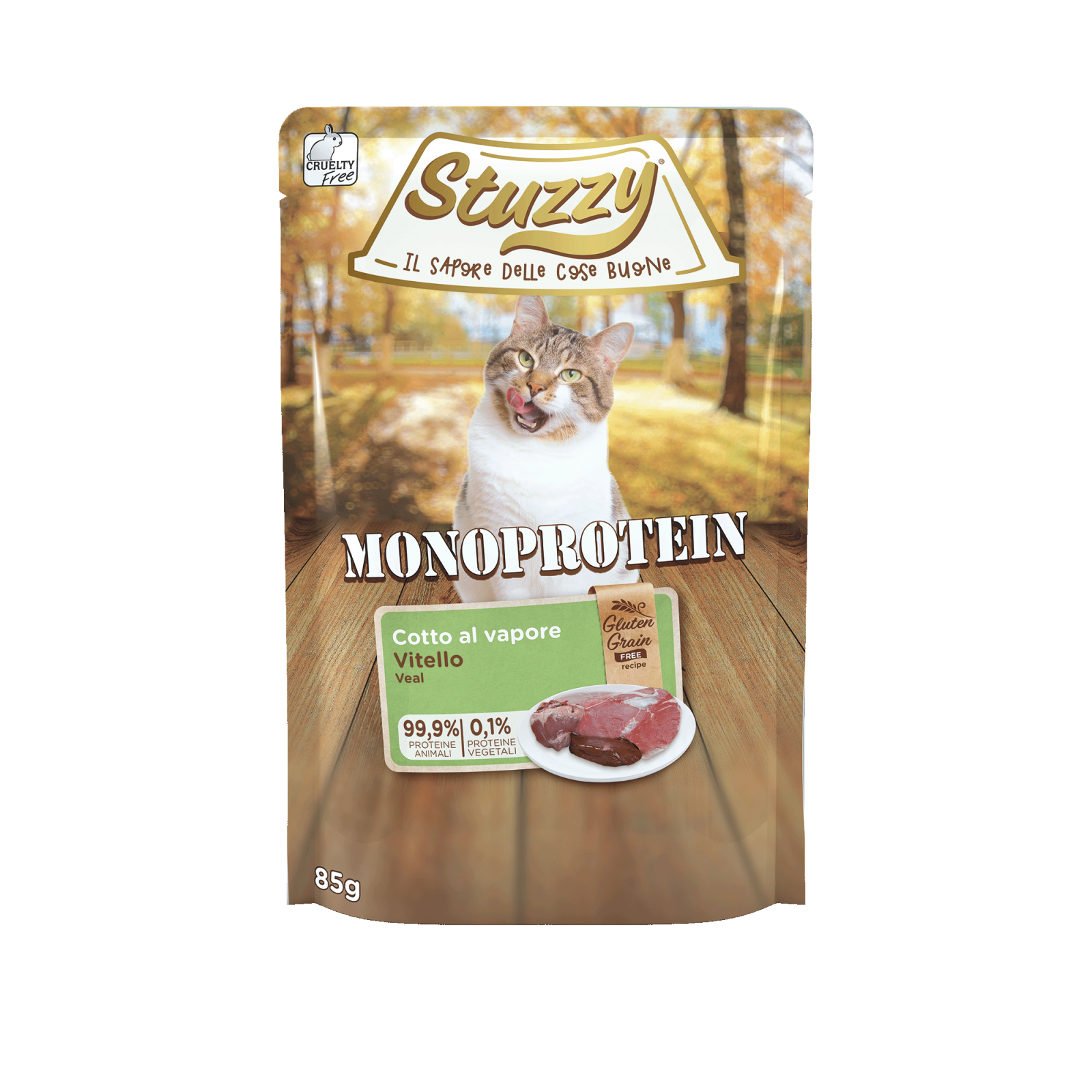 Stuzzy Kat Monoprotein kalf 85gr