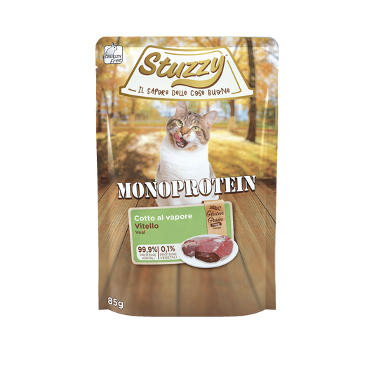 Stuzzy Kat Monoprotein kalf 85gr