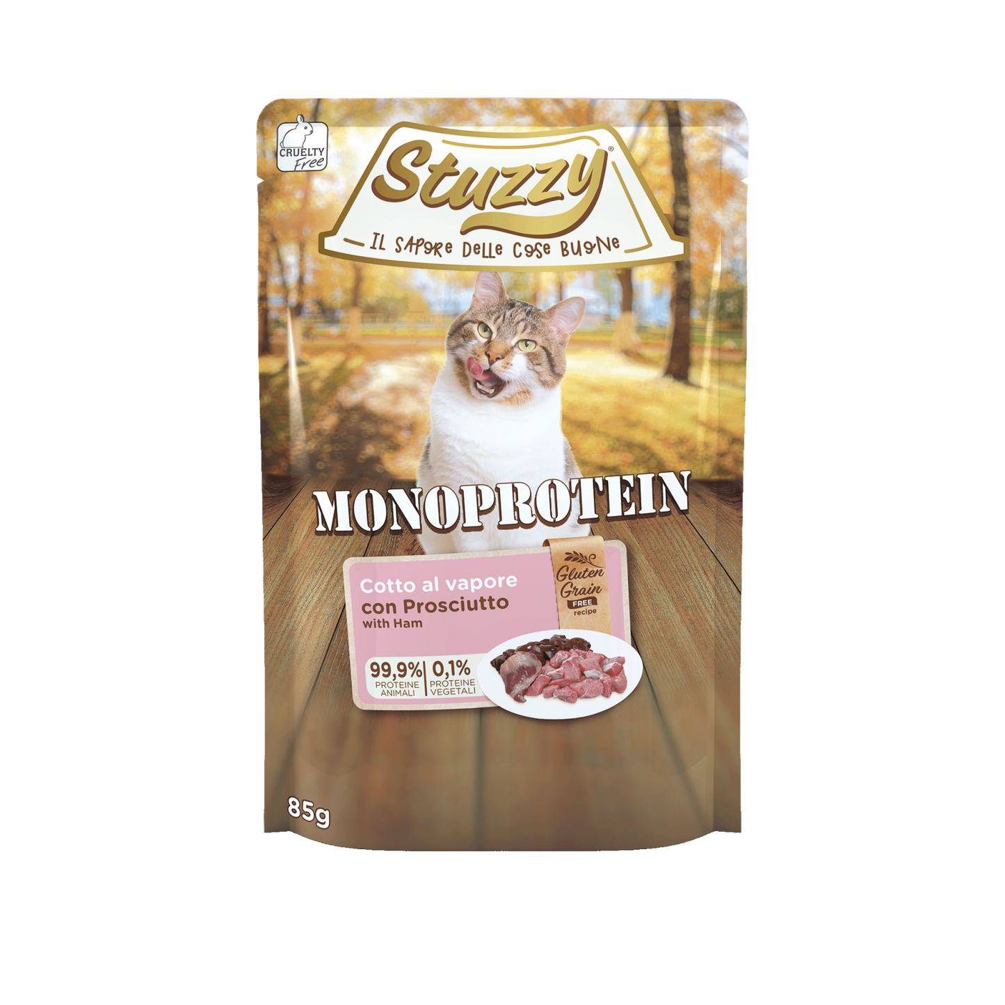 Stuzzy Kat Monoprotein ham 85gr
