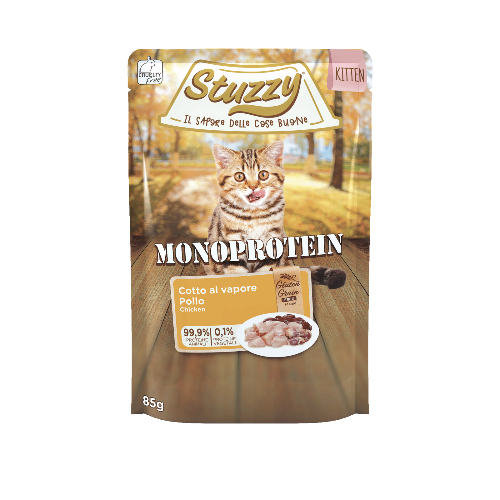 Stuzzy Kitten Monoprotein kip 85gr