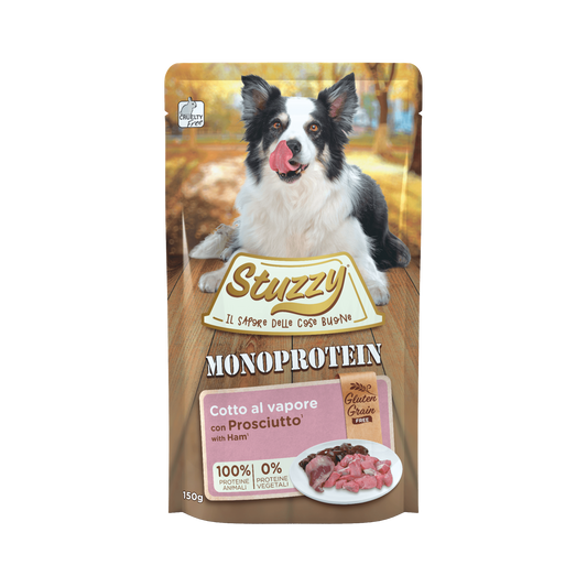 Stuzzy Hond Monoprotein graanvrij ham 150gr