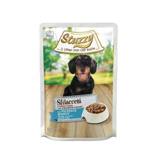 Stuzzy Hond Shreds vis 100gr