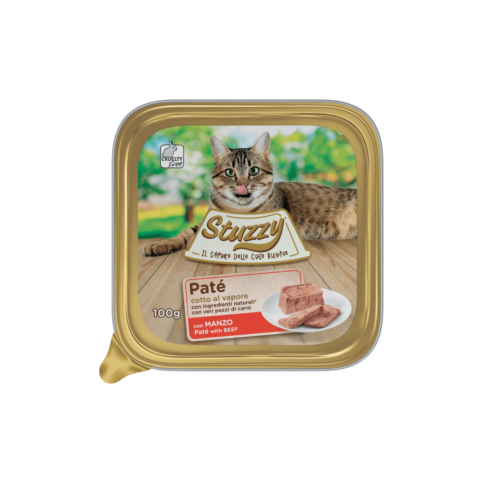 Stuzzy Kat Paté rund 100gr