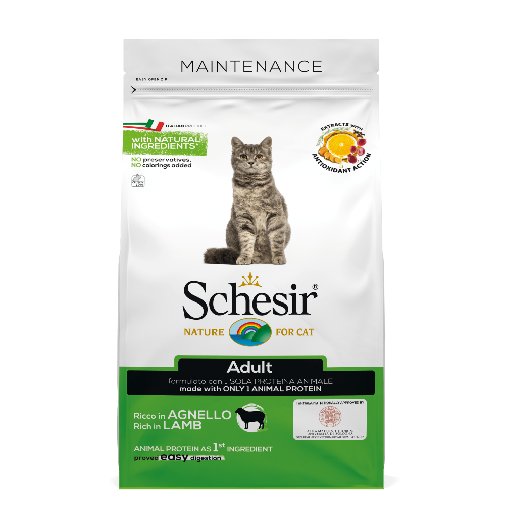 Schesir kat dry maintenance lam 400gr