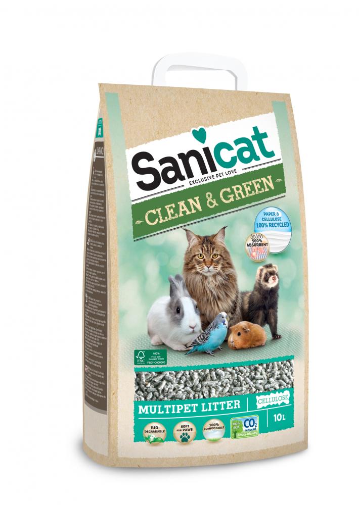 Sanicat recycled cellulose-papier 10ltr