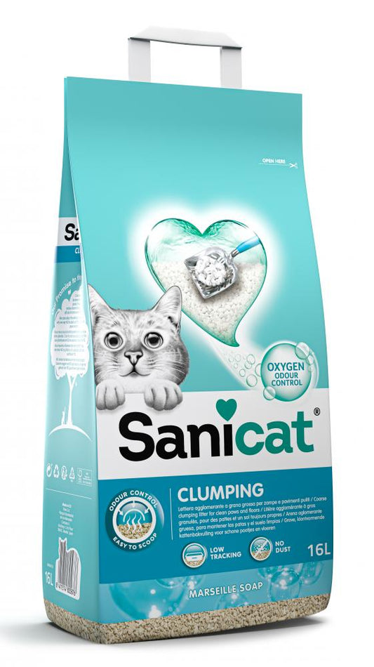 Sanicat clumping marsella soap 16ltr