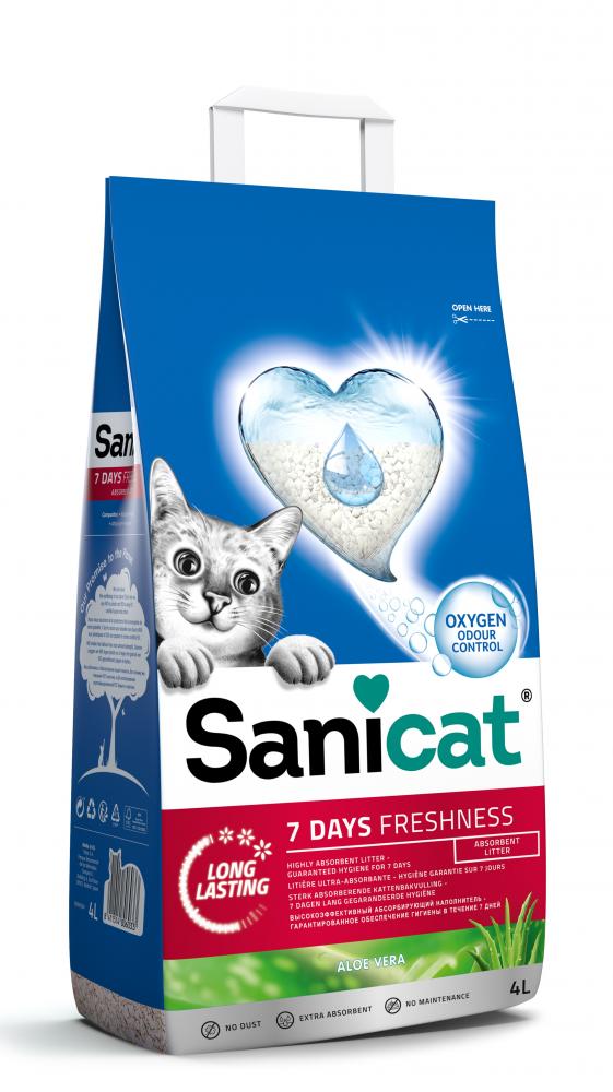 Sanicat 7 days aloë vera attapulgiet 4ltr