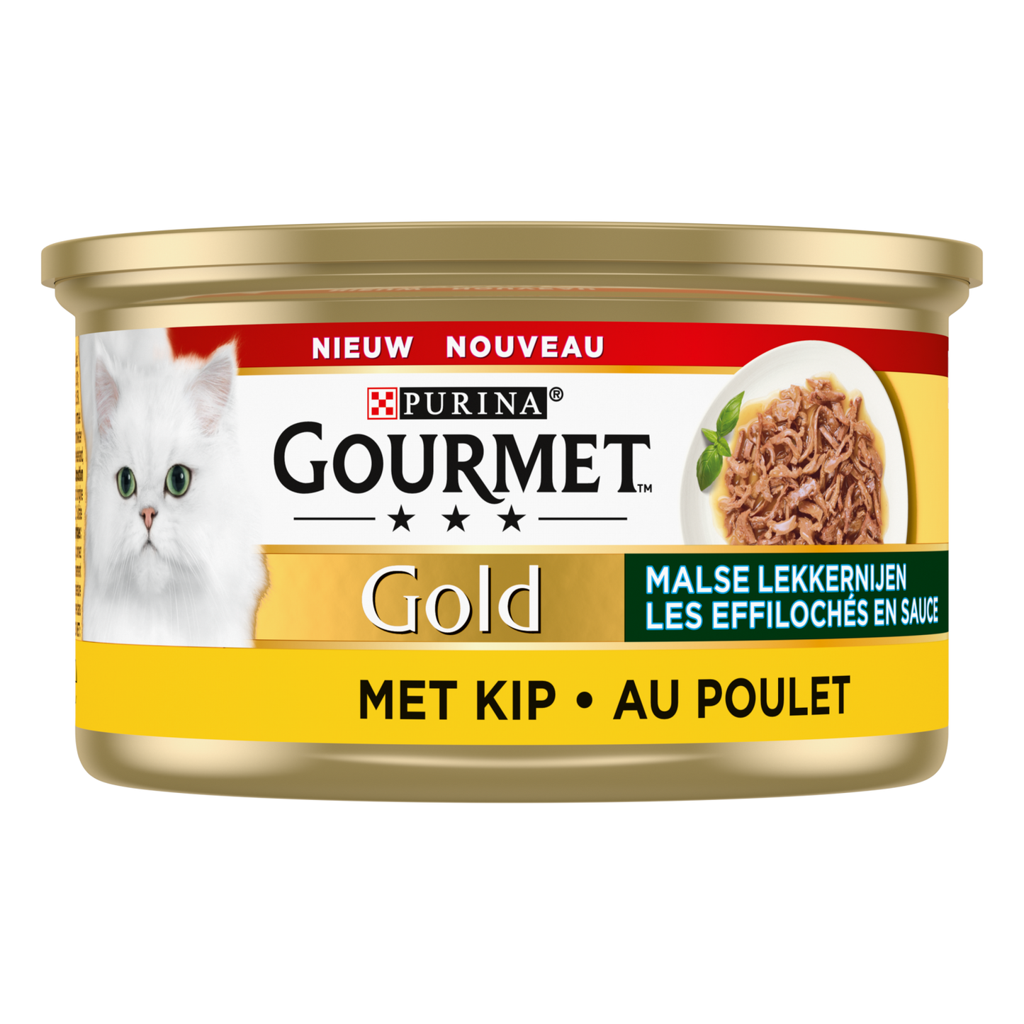 Gourmet Gold blik malse lekkernijen kip 85gr