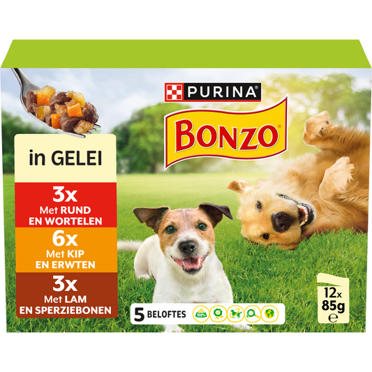 Bonzo in gelei mp 12x85gr