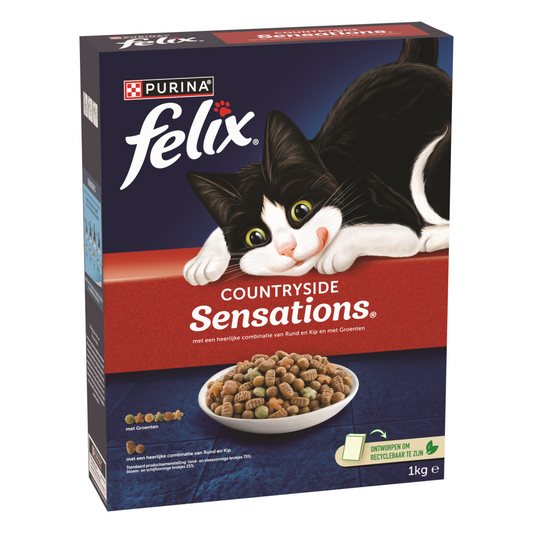 Felix Sensations droog countryside 1kg