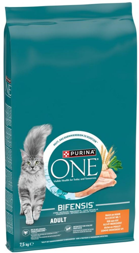 Purina One adult kip&tarwe 7,5kg