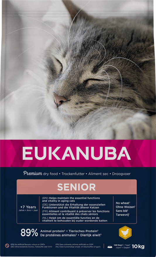 Eukanuba cat senior chicken 10kg