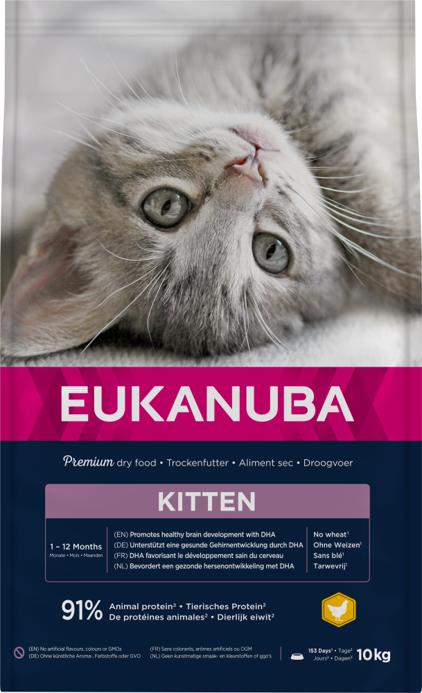 Eukanuba cat kitten chicken 10kg