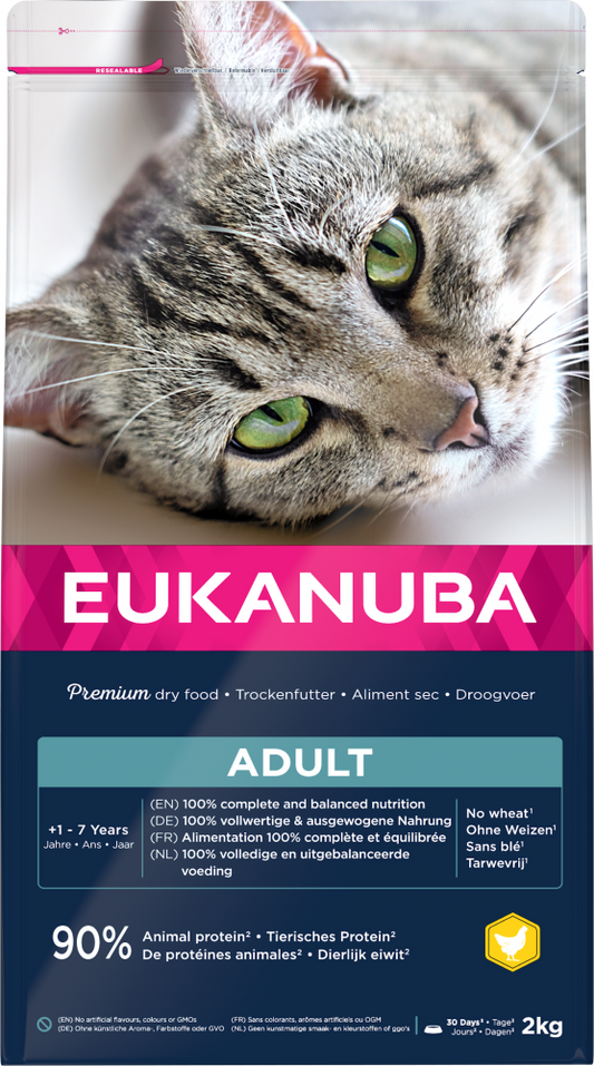 Eukanuba cat adult chicken 2kg