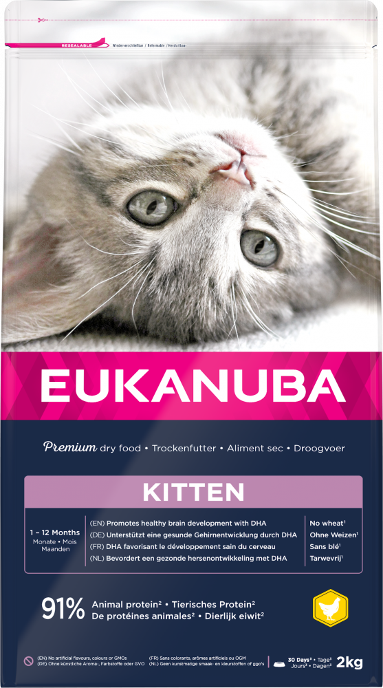 Eukanuba cat kitten chicken 2kg