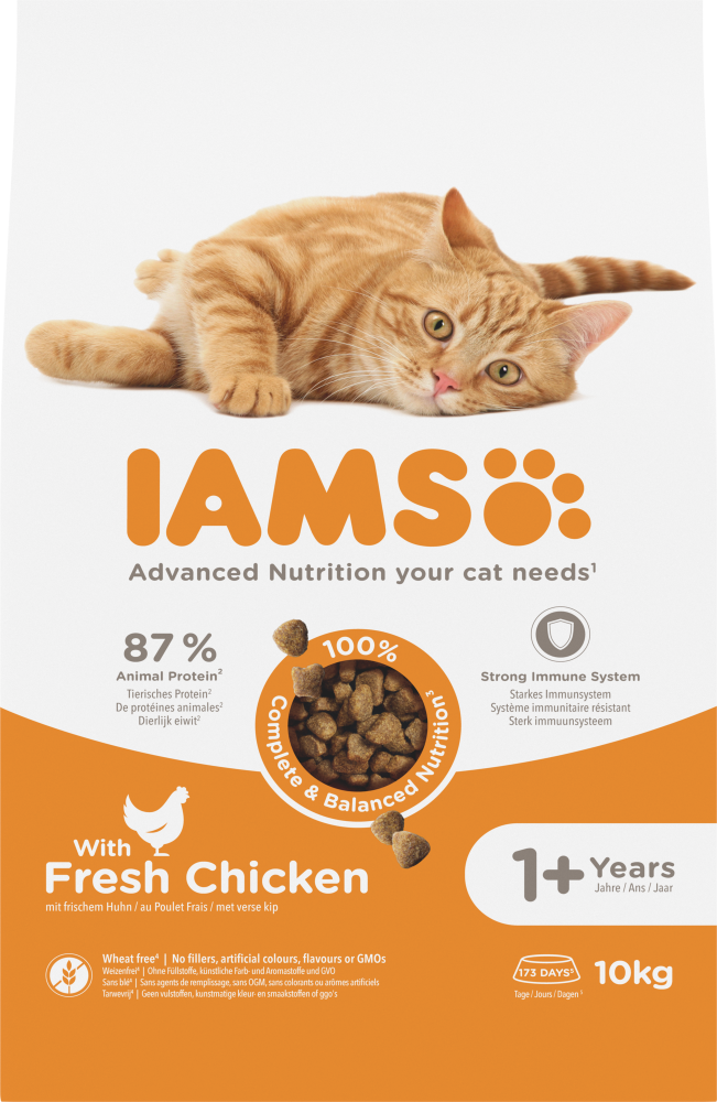 Iams cat adult chicken 10kg