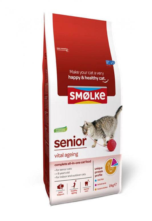 Smølke kat senior 2kg