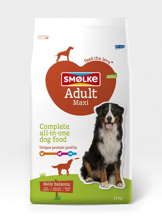 Smølke hond adult maxi 12kg