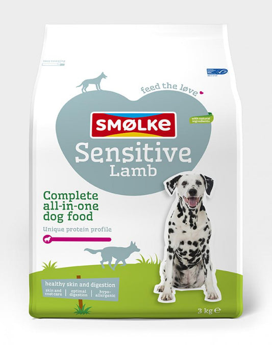 Smølke hond sensitive lamb 3kg