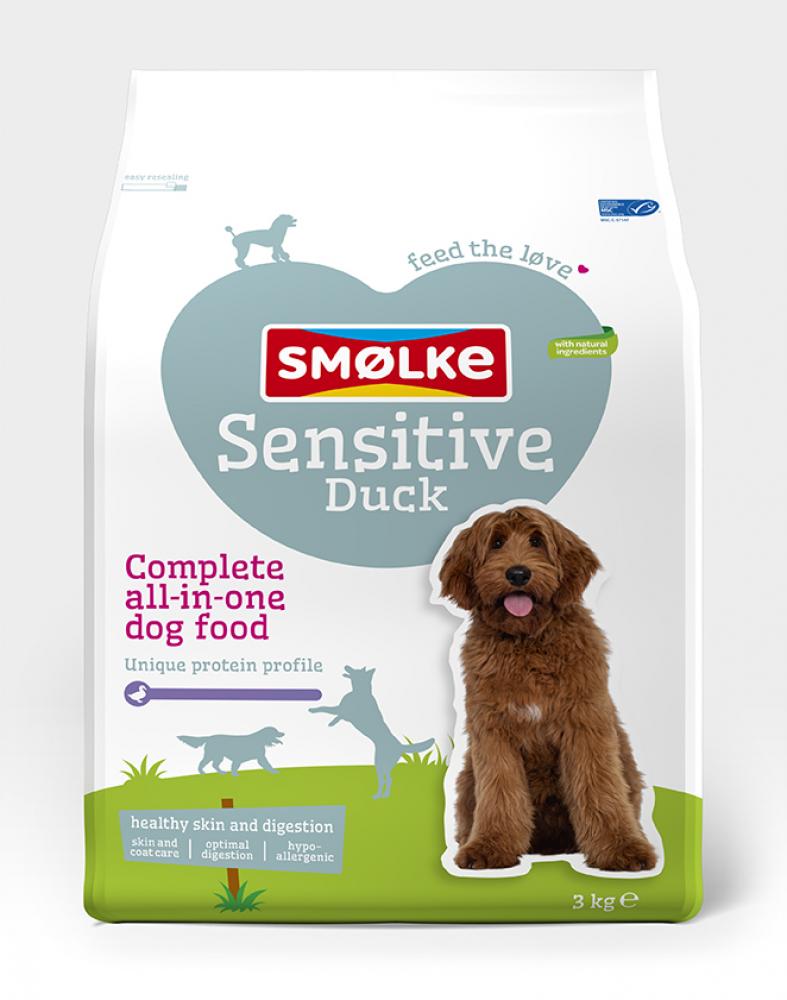 Smølke hond sensitive duck 3kg