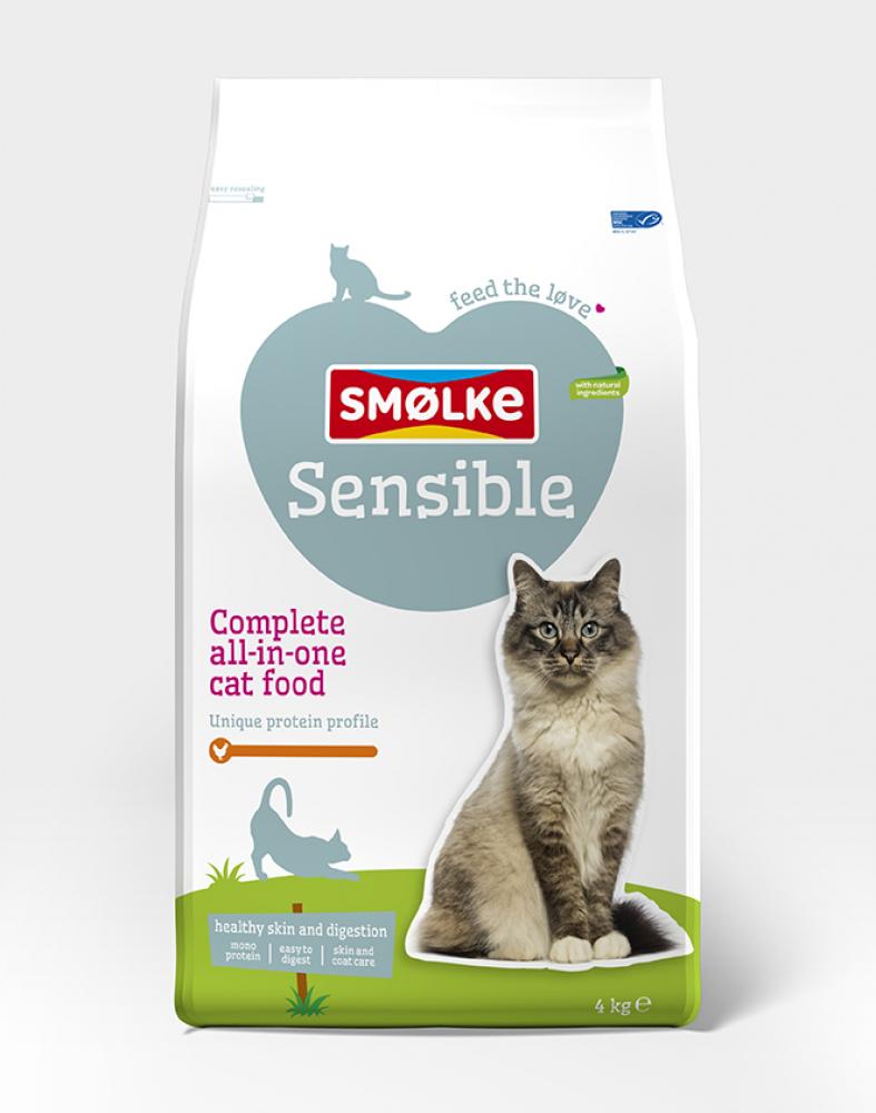 Smølke kat sensible 4kg