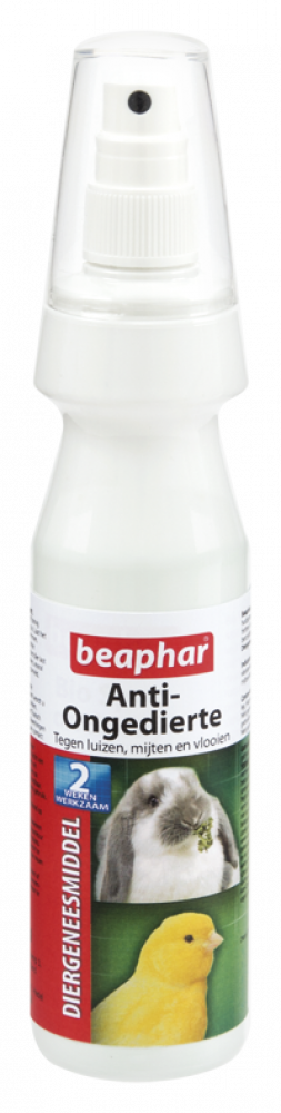 Beaphar anti-ongediertespray vogel/knaagdier 150ml