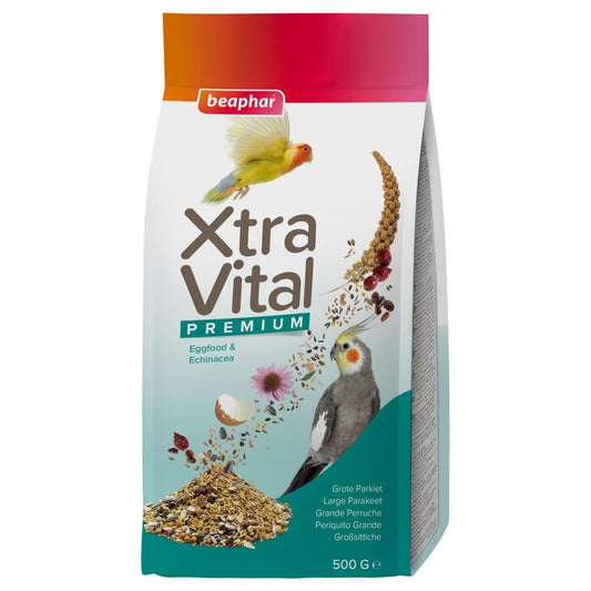 Beaphar XtraVital grote parkiet 500gr