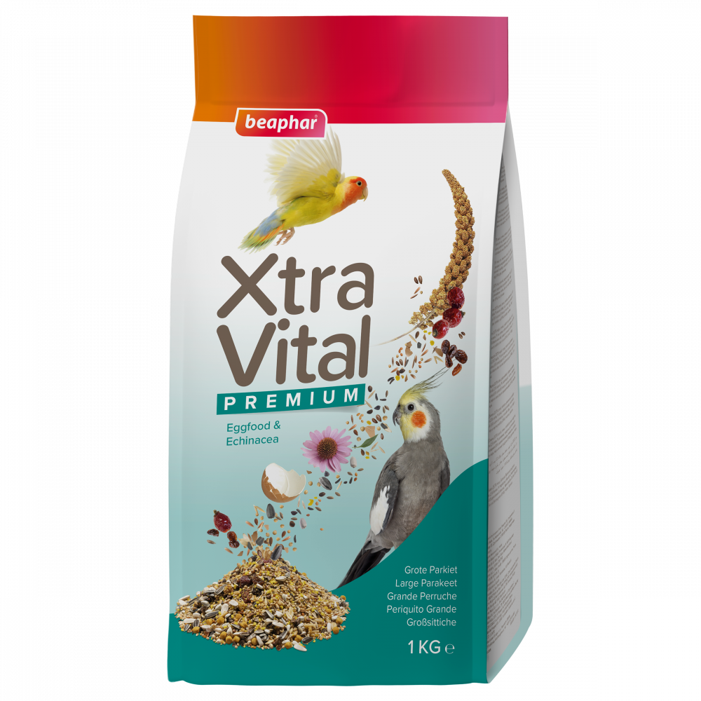 Beaphar XtraVital grote parkiet 1kg