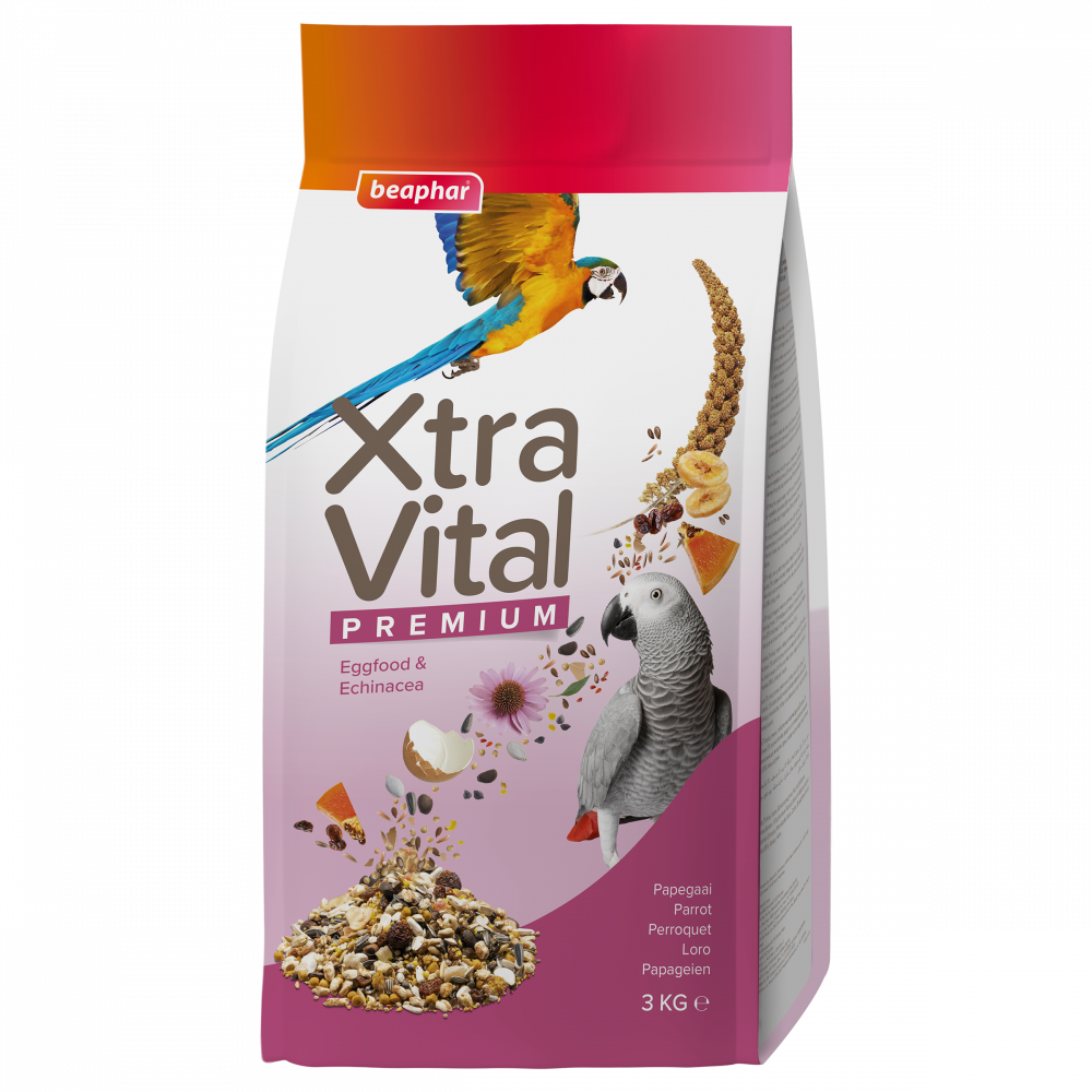 Beaphar XtraVital papegaai 3kg