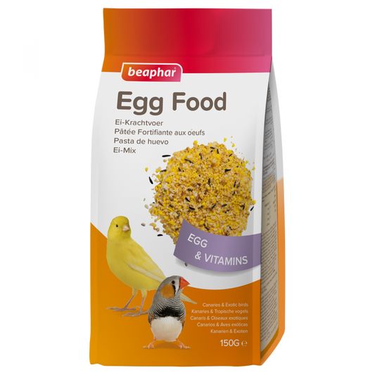 Beaphar ei-krachtvoer kanaries&tropische vogels 150gr