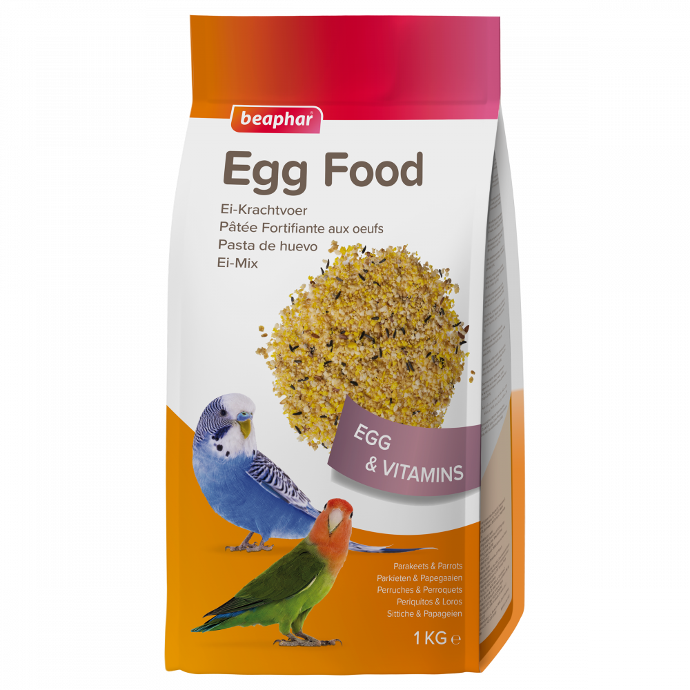 Beaphar ei-krachtvoer parkieten&papegaaien 1kg