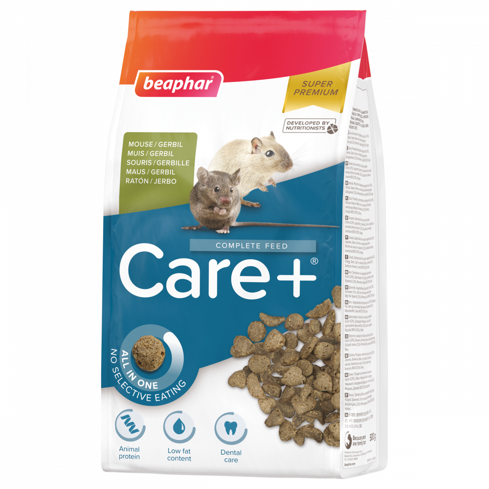 Beaphar Care+ gerbil/muis 500gr