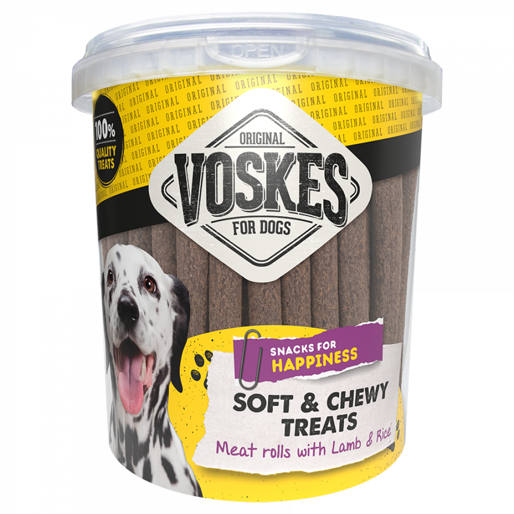 Voskes vleesrol lam/rijst 600gr