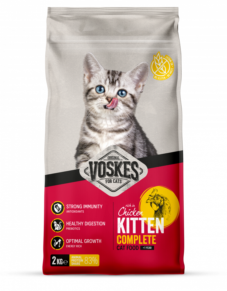 Voskes brok kitten kip 2kg