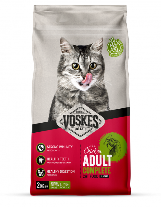Voskes brok adult kip 2kg