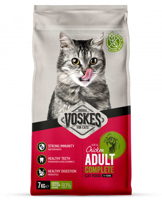 Voskes brok adult kip 7kg
