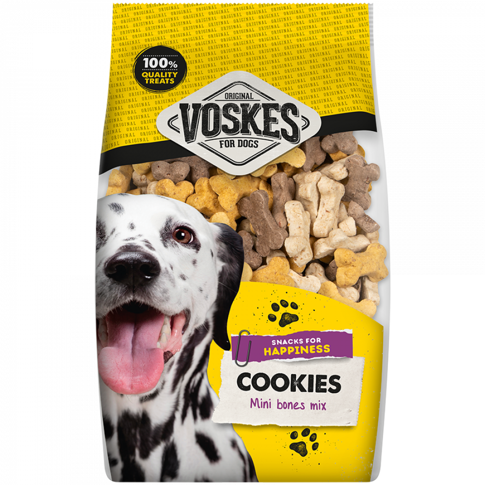 Voskes mini kluifjes mix 400gr