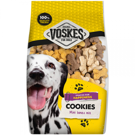 Voskes mini kluifjes mix 400gr