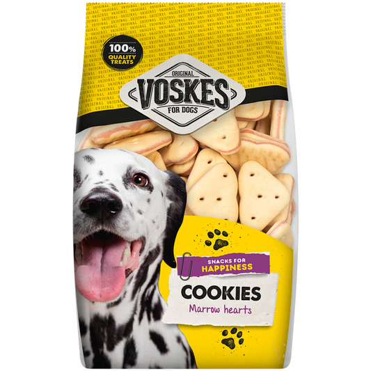 Voskes merg hartjes 400gr