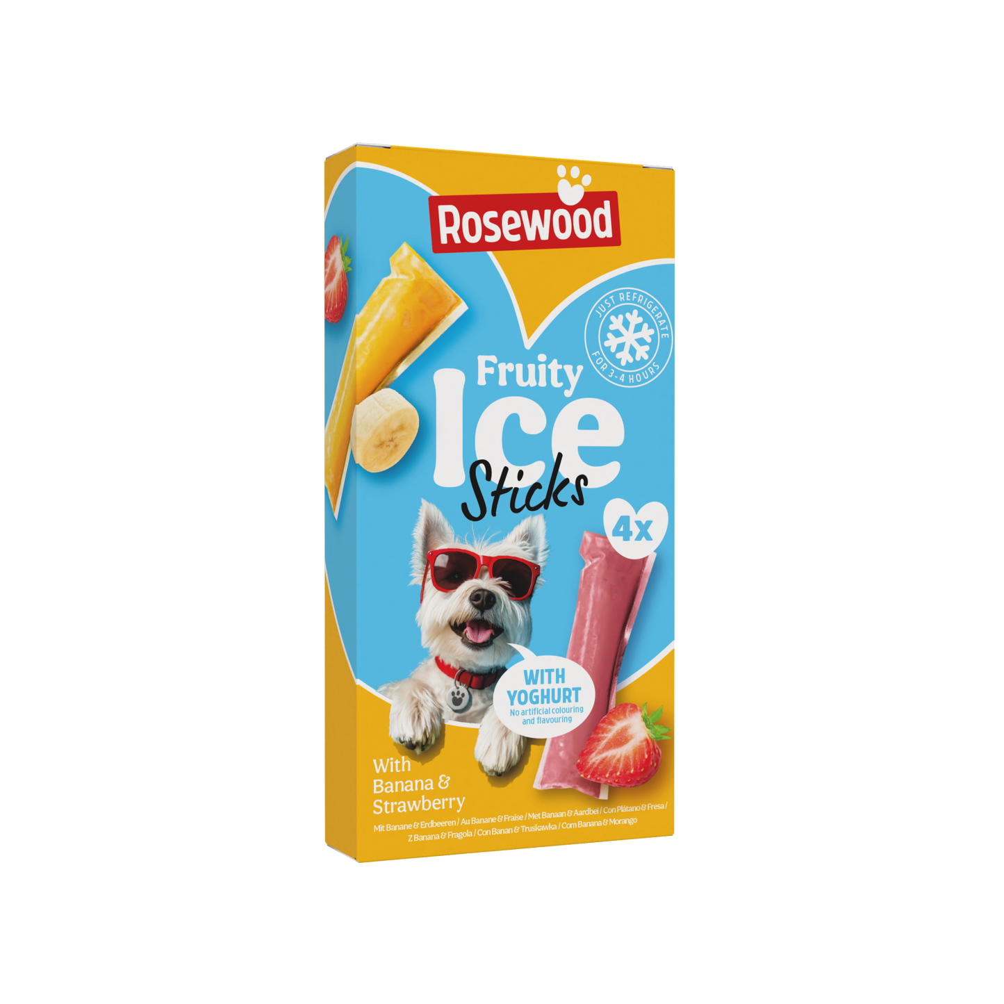 Rosewood Naturefood fruity icesticks 160gr
