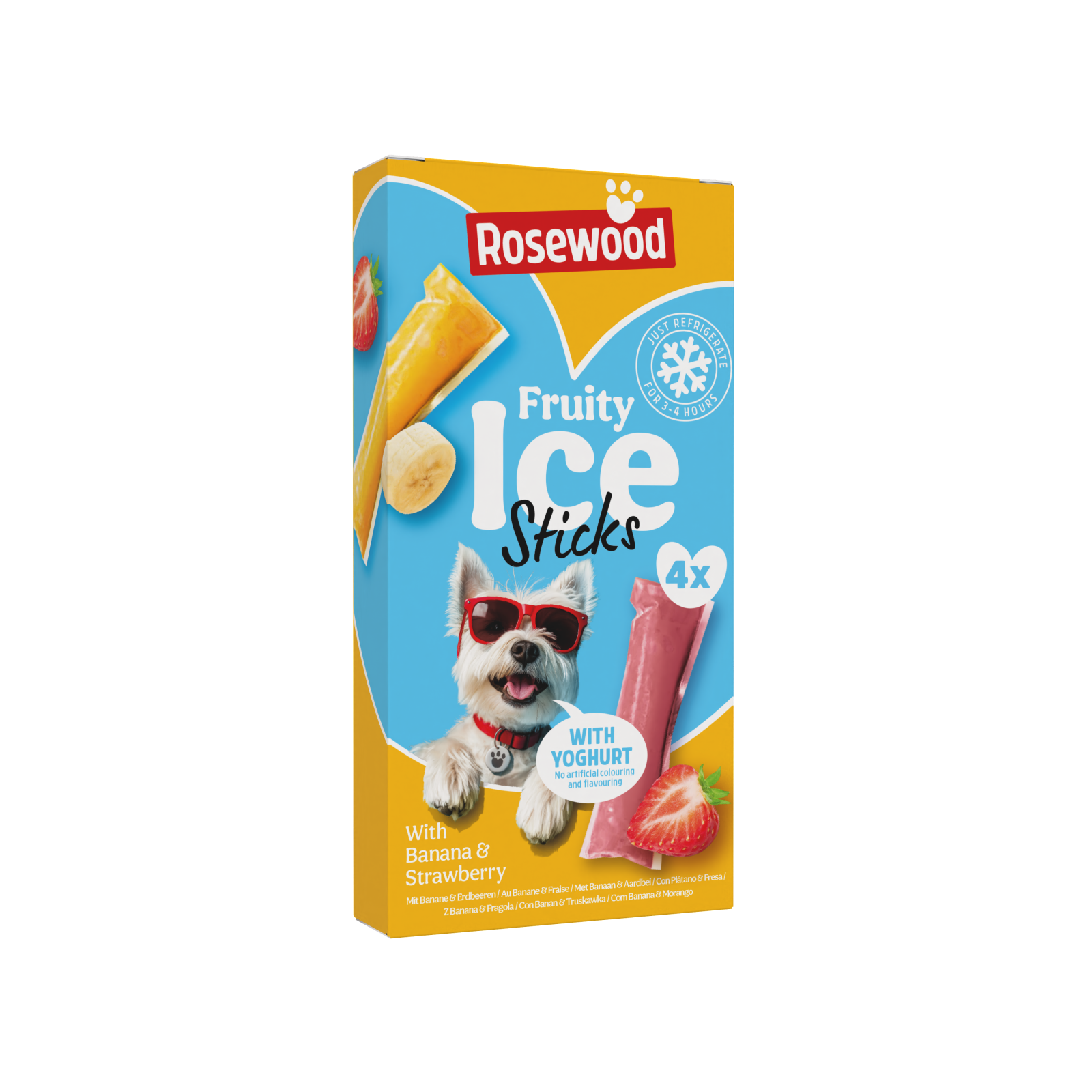 Rosewood Naturefood fruity icesticks 160gr