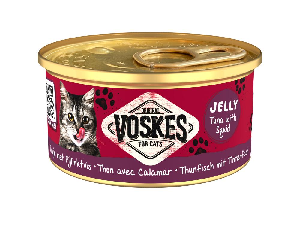 Voskes gelei tonijn&pijlinktvis 85gr