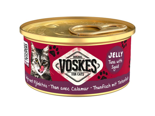 Voskes gelei tonijn&pijlinktvis 85gr