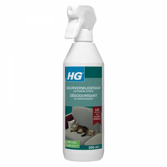 HG Pet Range geurverwijderaar sterk kat 500ml